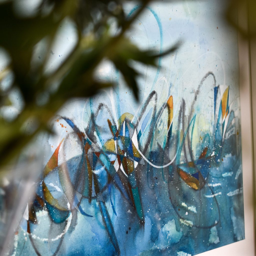 "shine" abstract artwork for sale